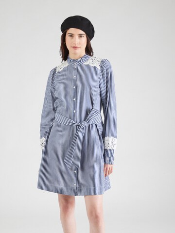 YAS Shirt dress 'YASSTRIA' in Blue: front