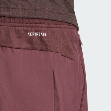 ADIDAS PERFORMANCE Regular Sportbroek 'Train Essentials' in Rood
