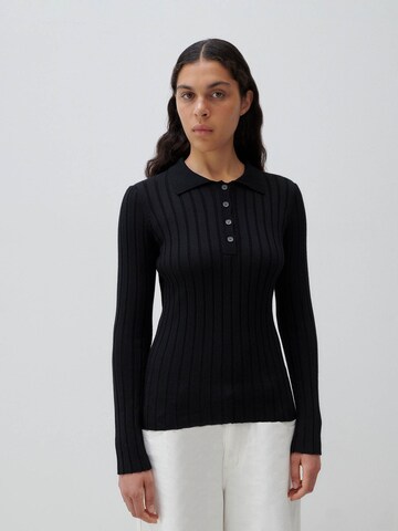 ABOUT YOU x Marie von Behrens Shirt 'Elena' in Schwarz: Vorderseite