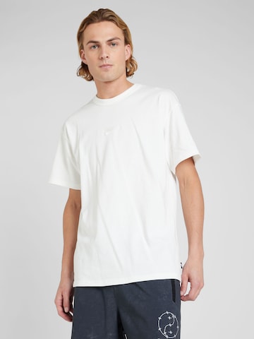 Nike Sportswear Футболка 'Premium Essentials' в Бежевый: спереди