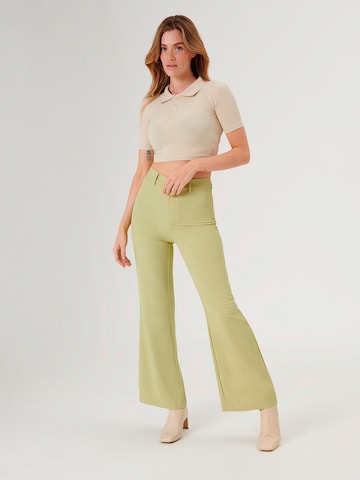 ABOUT YOU x Swalina&Linus - Camisa ' Josefin' em bege
