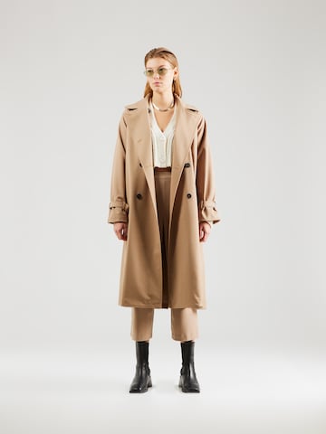 VERO MODA Wide leg Pantalon 'SARA' in Beige