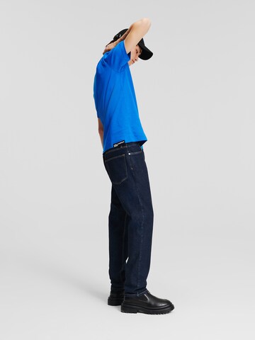 KARL LAGERFELD JEANS Tapered Jeans i blå