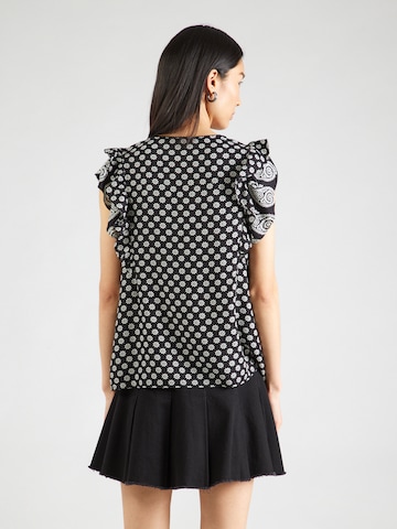 VERO MODA Halenka 'VMSIMI SAVANNA' – černá