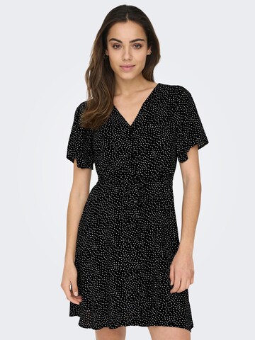 ONLY Shirt Dress 'ONLEvida' in Black: front
