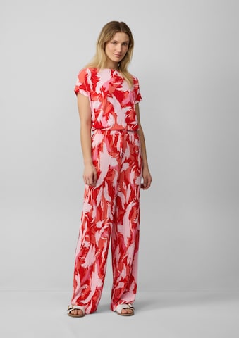 s.Oliver Wide leg Trousers in Red: front