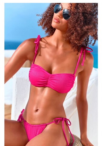 LASCANA Bikini bottom in Pink