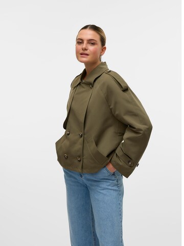 VERO MODA Övergångskappa 'VMChloe' i grön: framsida