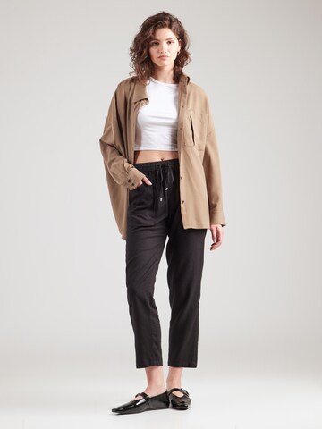 s.Oliver Tapered Trousers in Black