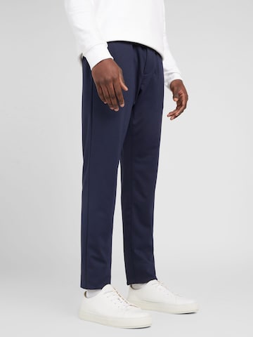 Tapered Pantaloni di s.Oliver in blu: frontale