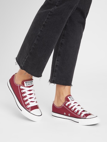 Sneaker bassa 'Chuck Taylor All Star Ox' di CONVERSE in rosso