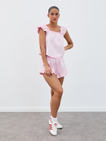 Regular Pantalon MAKARIĆ en rose