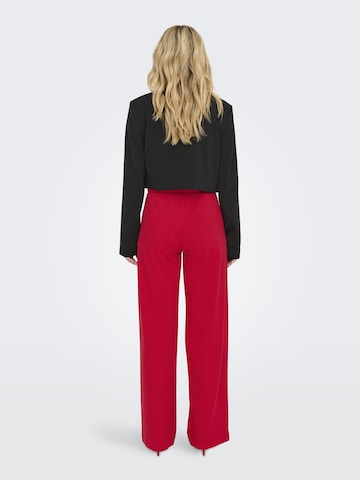 Wide leg Pantaloni con pieghe 'JDYGEGGO' di JDY in rosso