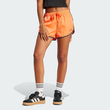 ADIDAS ORIGINALS Loose fit Trousers 'Sprinter' in Orange: front