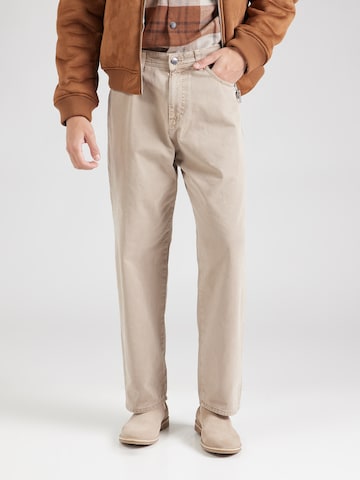 Loosefit Jean 'JPSTALEX JJORIGINAL' JACK & JONES en beige : devant