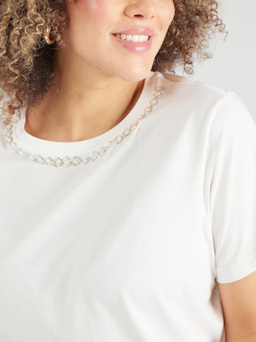 ONLY Carmakoma Shirt 'CARJULIA' in White