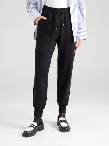 Tapered Pantaloni di KARL LAGERFELD JEANS in nero: frontale