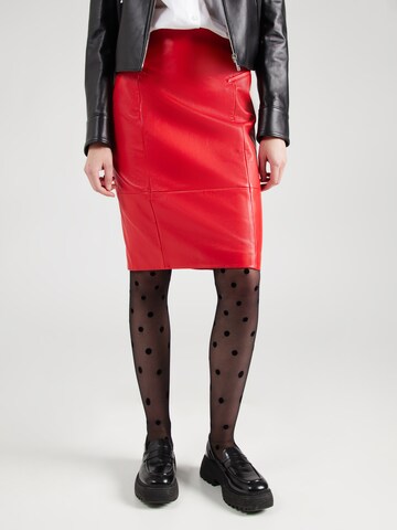 BOSS Skirt 'Sepaco' in Red: front