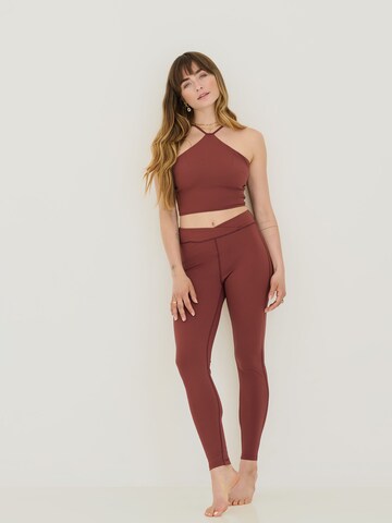ABOUT YOU x Sofia Tsakiridou Top 'Adelina' - barna