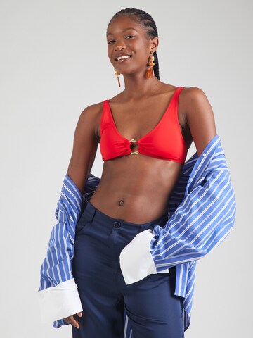 Lindex - Triangular Top de biquíni 'Adele' em vermelho: frente