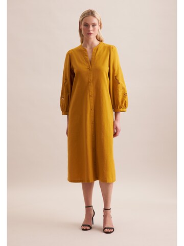 SEIDENSTICKER Dress 'Schwarze Rose' in Yellow