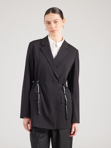 Blazer di KARL LAGERFELD JEANS in nero: frontale