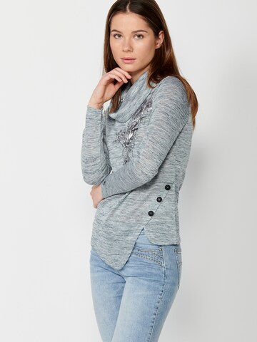 KOROSHI Pullover i blå