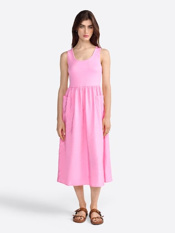 Rich & Royal Kleid in Pink: Vorderseite