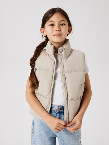 NAME IT Vest 'NKFMaket' in Beige