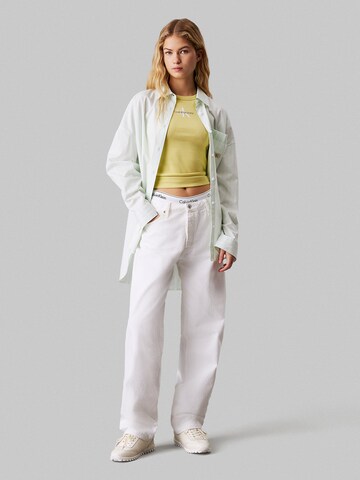 Calvin Klein Jeans Loosefit Τζιν σε λευκό