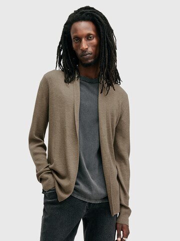 AllSaints Вязаная кофта в Зеленый: спереди