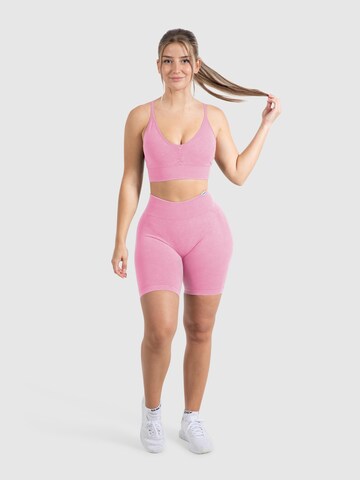 Smilodox Slim fit Leggings ' Batik Ruth ' in Pink