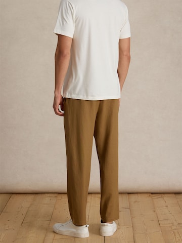 DAN FOX APPAREL Regular Hose 'Keno' in Braun
