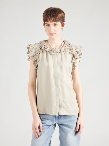Copenhagen Muse Bluza 'NATULI' | siva barva: sprednja stran