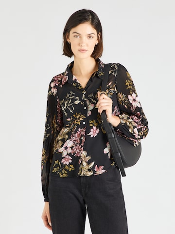 ONLY Bluza 'ONLSTAR LIFE' | črna barva: sprednja stran