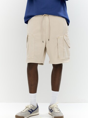 Loosefit Pantaloni cargo di Pull&Bear in grigio: frontale