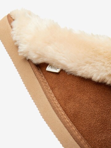 Next Huisschoenen in Bruin