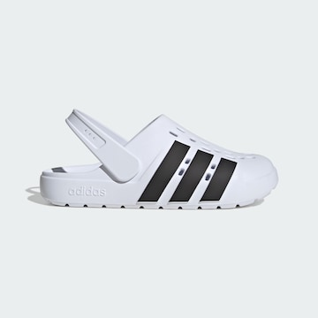 Saboţi 'Adilette 2.0' de la ADIDAS SPORTSWEAR pe alb
