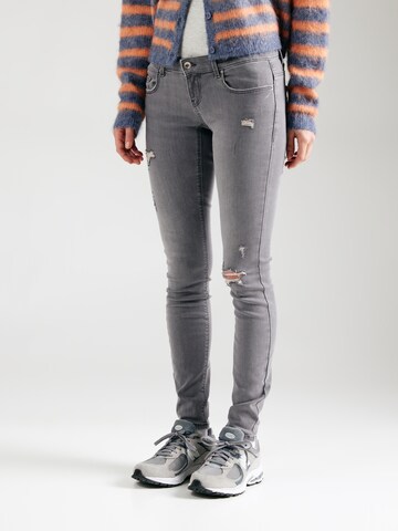 ONLY - Skinny Vaquero 'ONLCORAL' en gris: frente