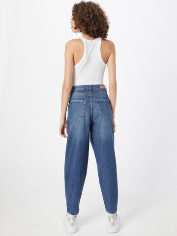 TOM TAILOR DENIM Свободный крой Джинсы 'Barrel Mom Vintage' в Синий