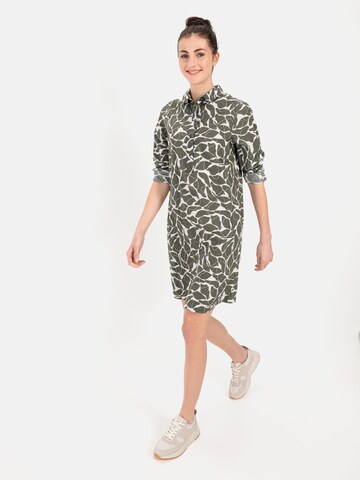 CAMEL ACTIVE Schlupfkleid mit langen Ärmeln in Grün