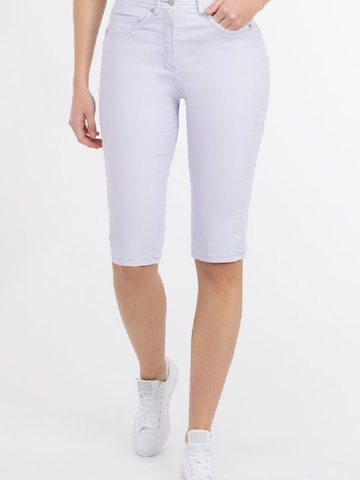 Recover Pants Slim fit Trousers in Silver: front