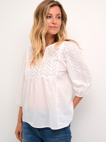 T-shirt 'Toril' CULTURE en blanc : devant