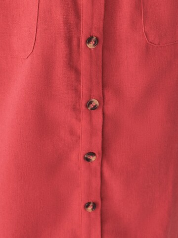 Willa Shirt dress 'Zel' in Red