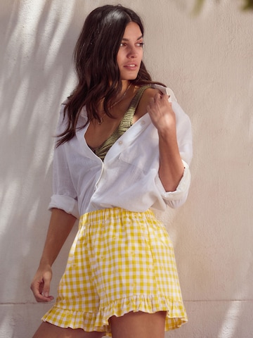Regular Pantalon Next en jaune