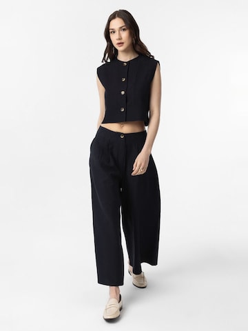 Wide leg Pantaloni con pieghe 'Caroline' di Antioch in nero