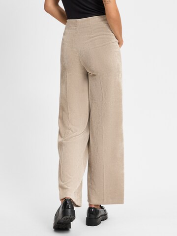 DRYKORN Wide Leg Hose 'Before' in Braun