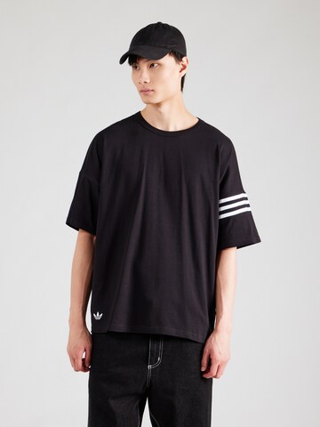 T-Shirt 'NEUCLASSICS' ADIDAS ORIGINALS en noir : devant