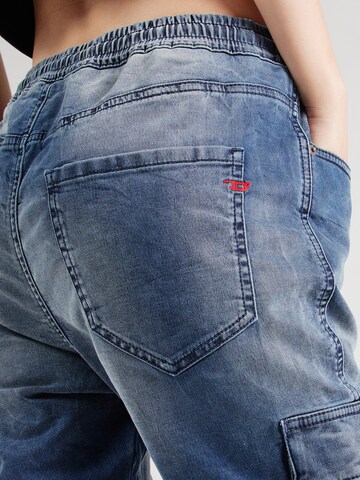DIESEL Tapered Cargojeans '2051 D-URSY' in Blauw