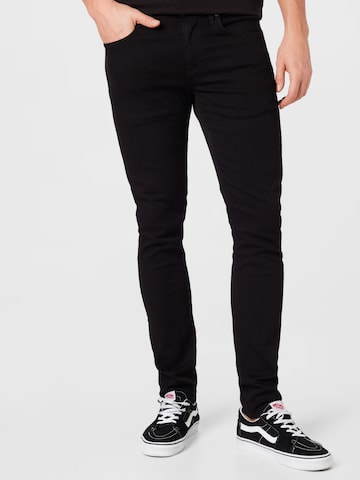 Pepe Jeans Skinny Jeans 'Finsbury' in Schwarz: Vorderseite